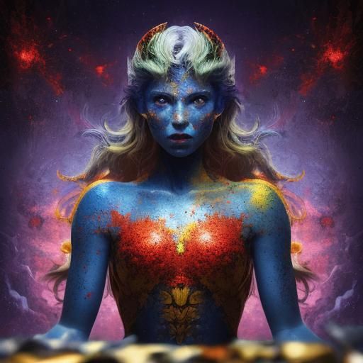 Realistic Skin with Vibrant Colors and Sharp Focus