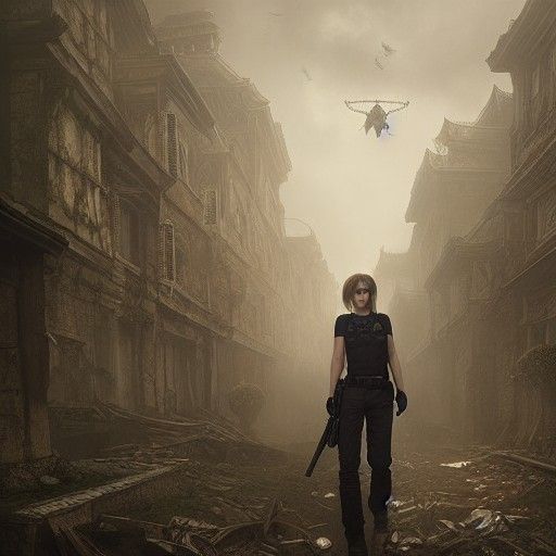 Lady Dimitrescu: Detailed Fantasy Anime Art