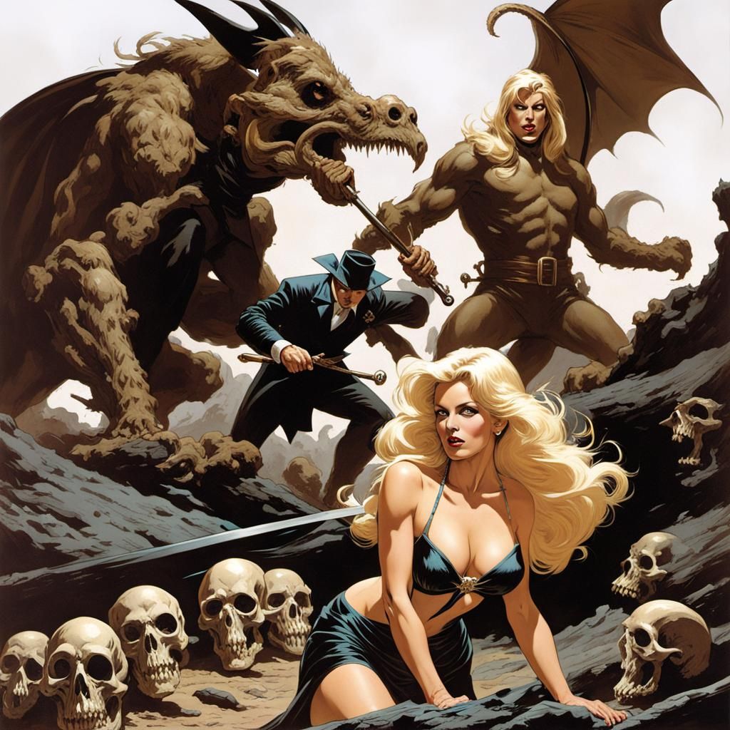 Eh no, it may be a dream but I'm not up for the role of damsel in distress!