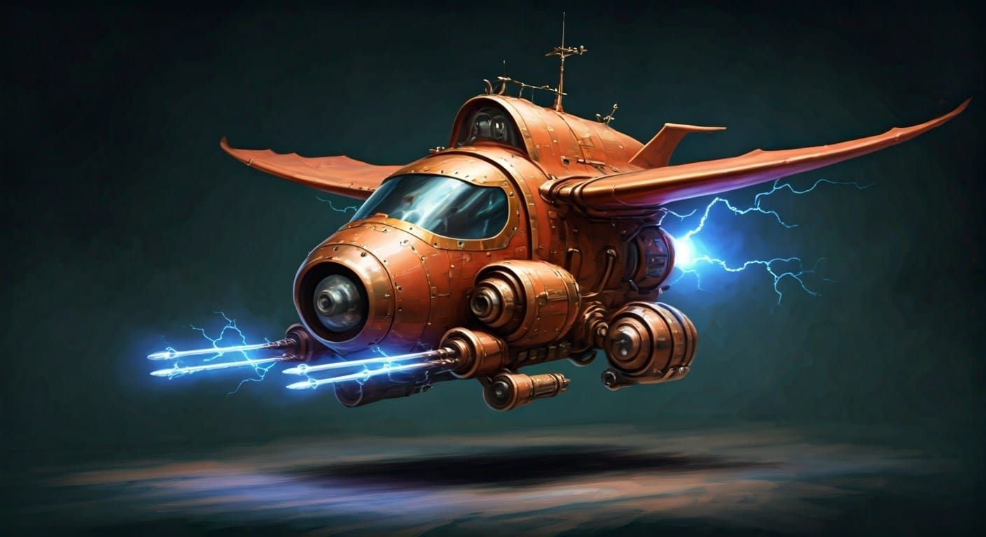 Steam-Powered Sky Chariot