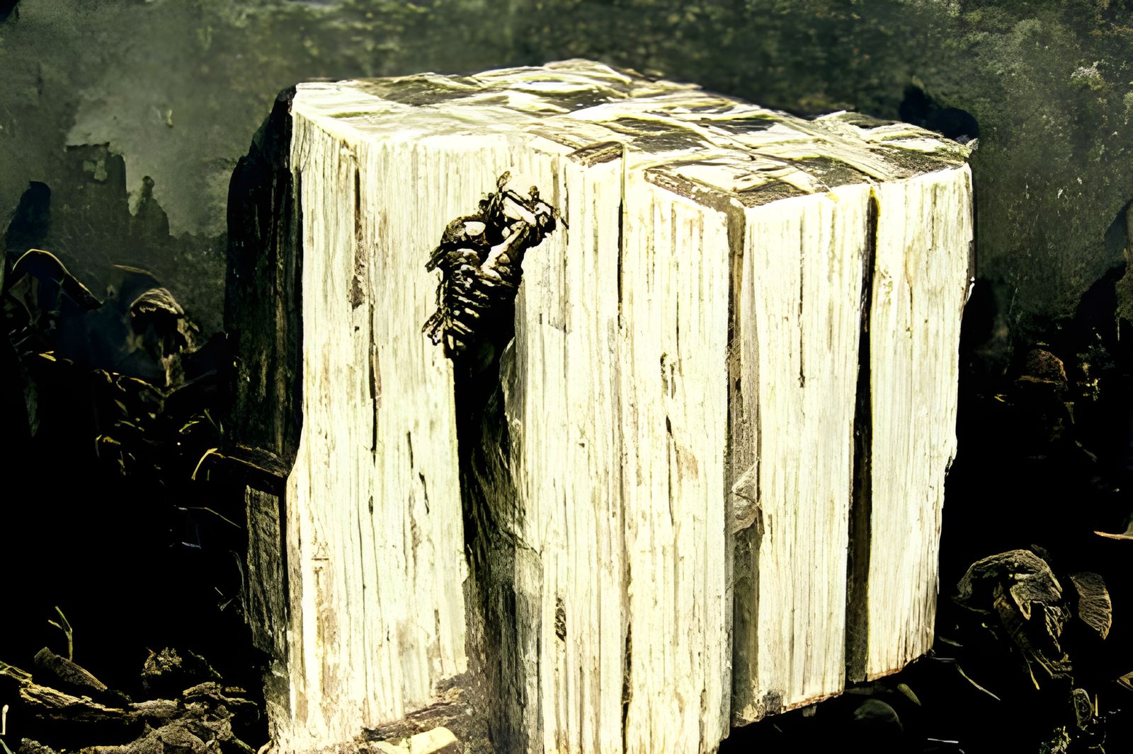 Horror Jenga Piece Inspired by Gustave Doré