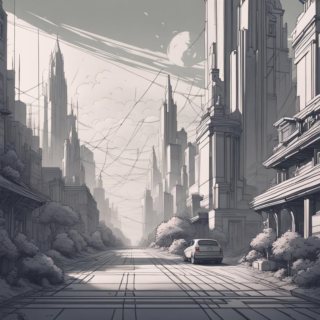 Line Art: Shapes and Objects in Digital Painting