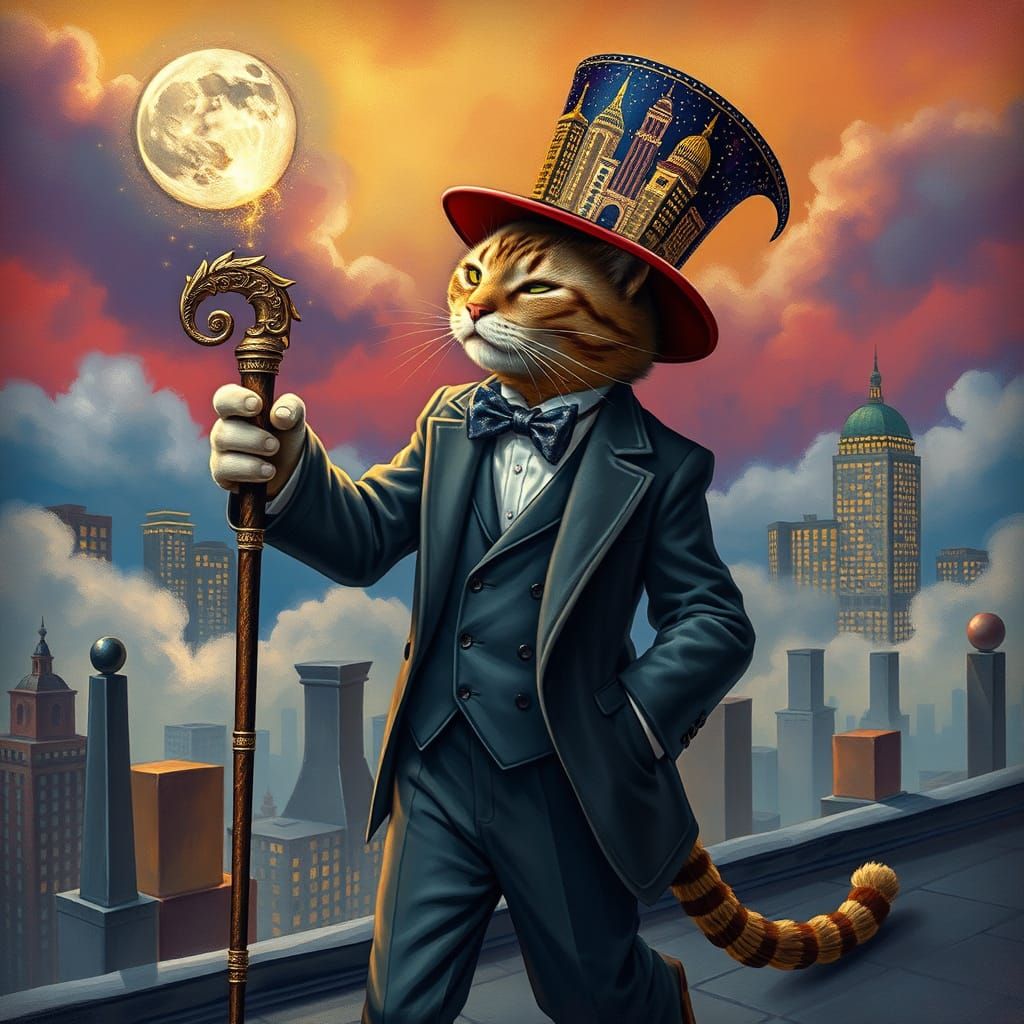 Don Meowgic's Dreamlike Magical Performance