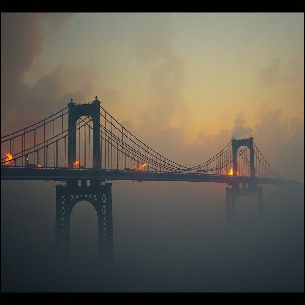 Apocalyptic Landscape: Sparks in a World of Ash