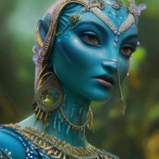 Avatar - Pandora Na'vi Fan Art Girl
