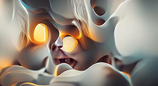 Surreal Phantasmagoria Dreamscape Created by AI