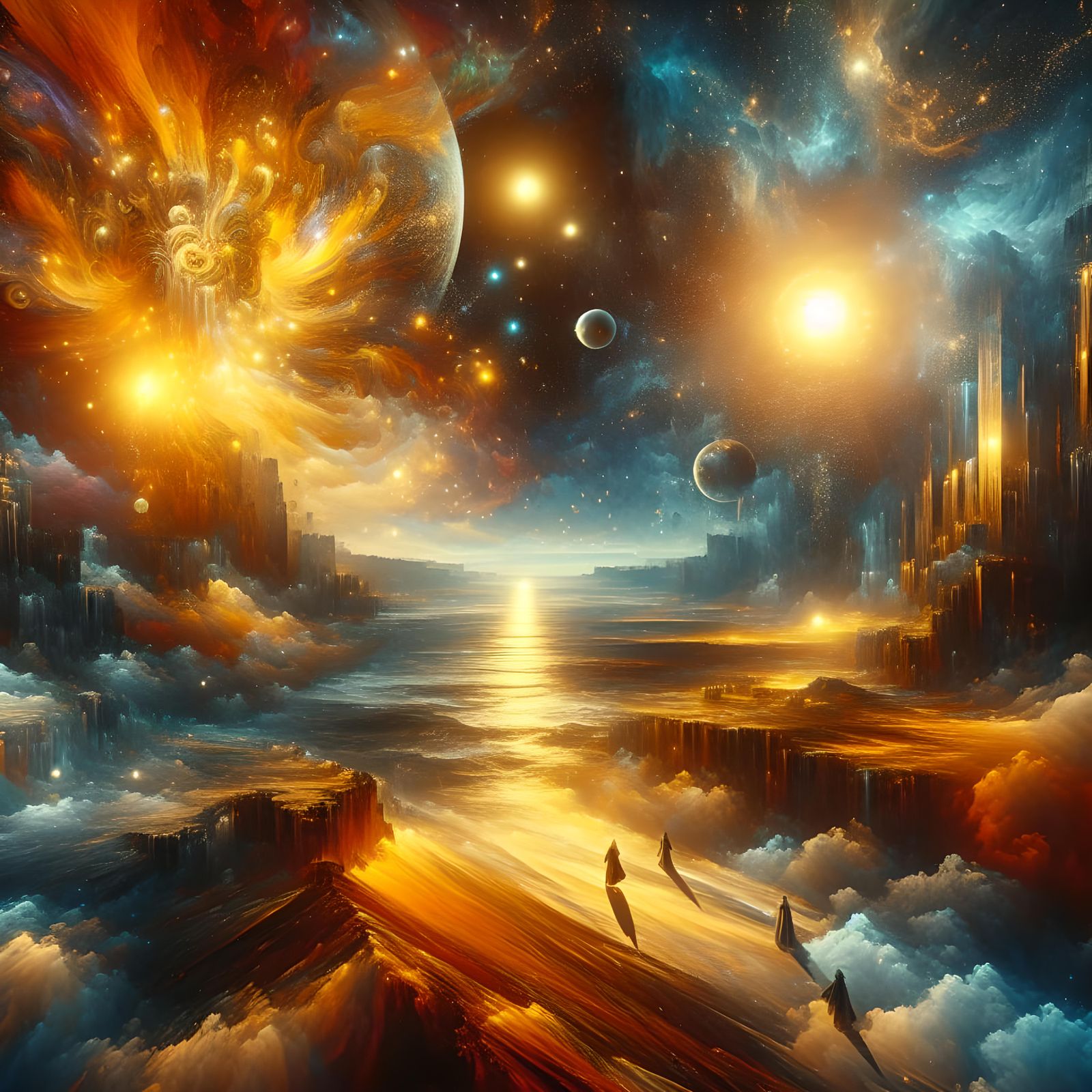 Everything is turning into gold.