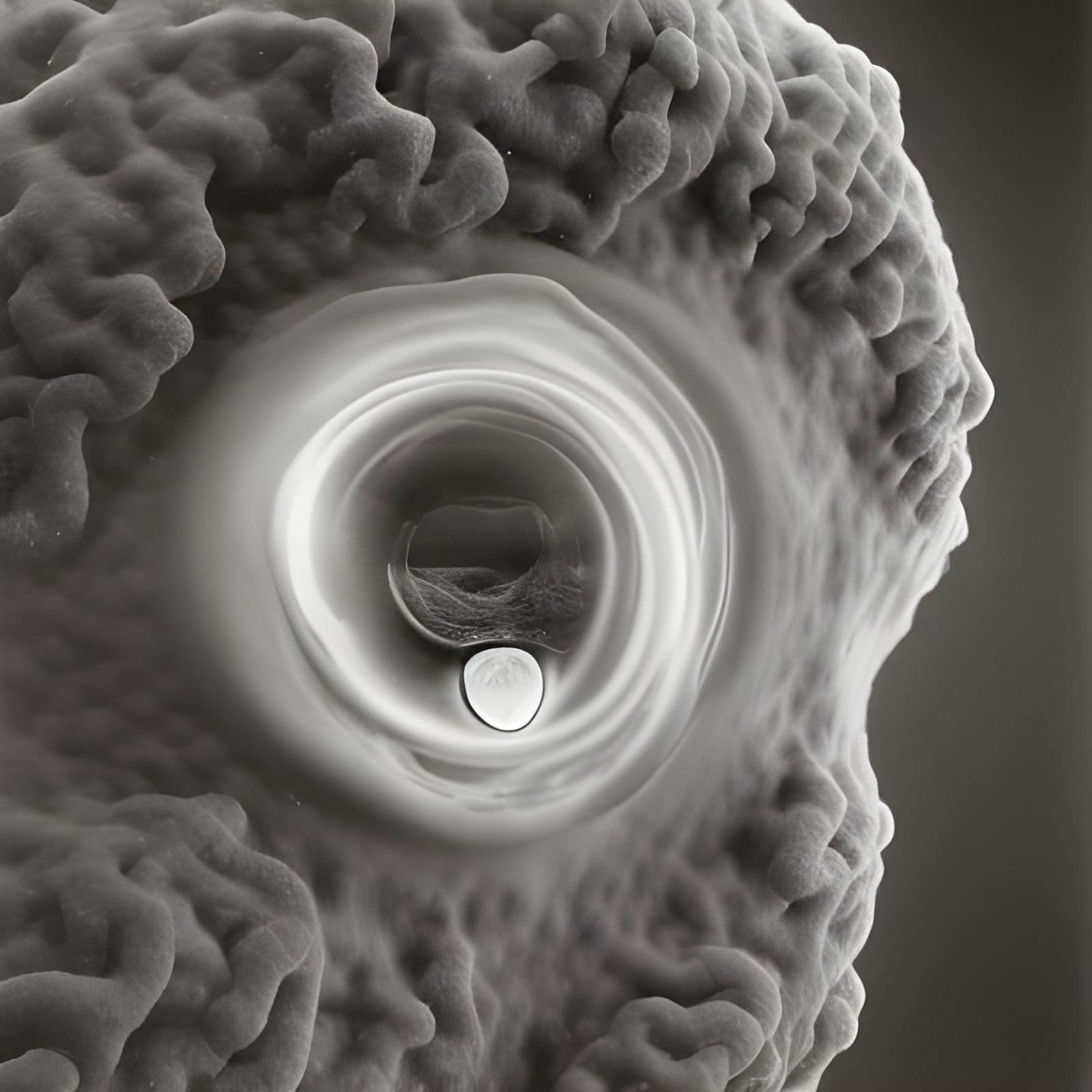 Hyperrealistic Cyborg Squid Organic Machine