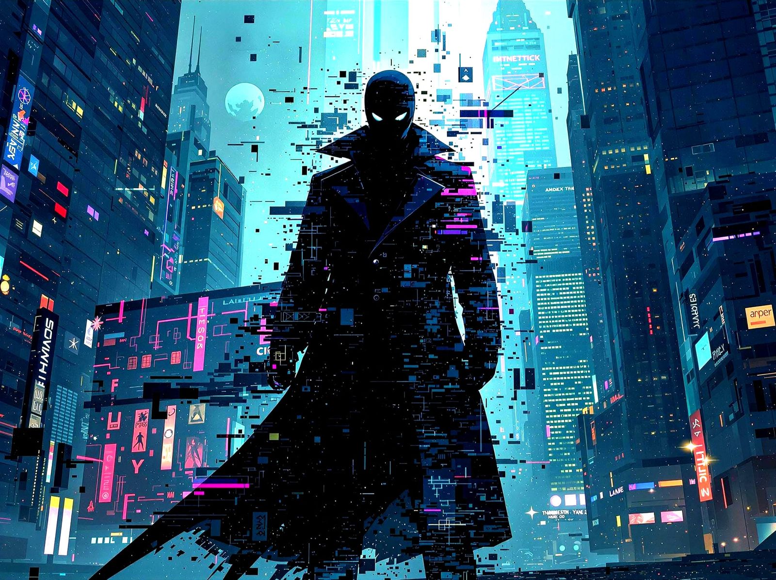 The Glitch Supervillain Manipulates Reality