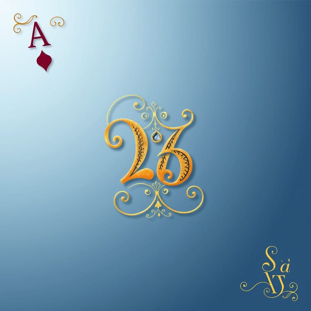 Luxurious Playing Card Design with Whimsical Illustrations a...
