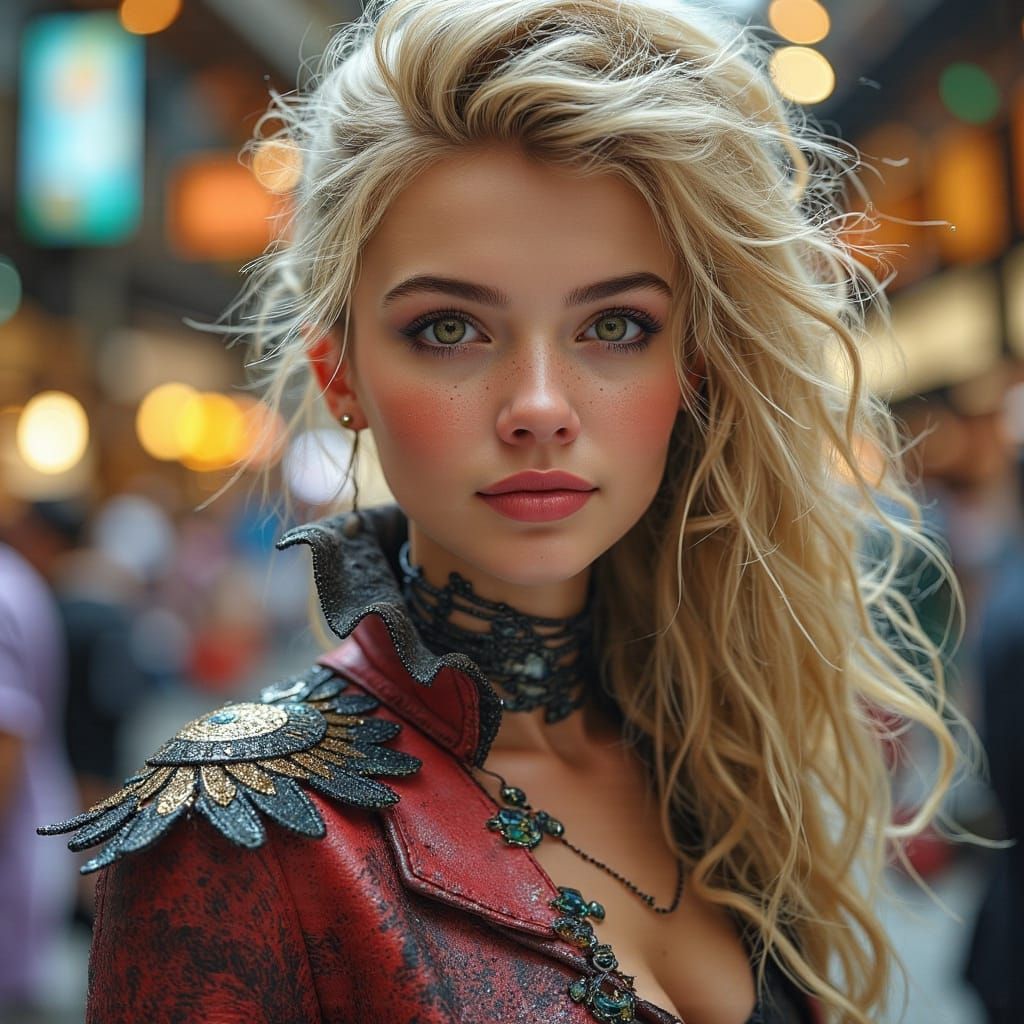 Yzma Cosplay at Comic-Con: Photorealistic Digital Art