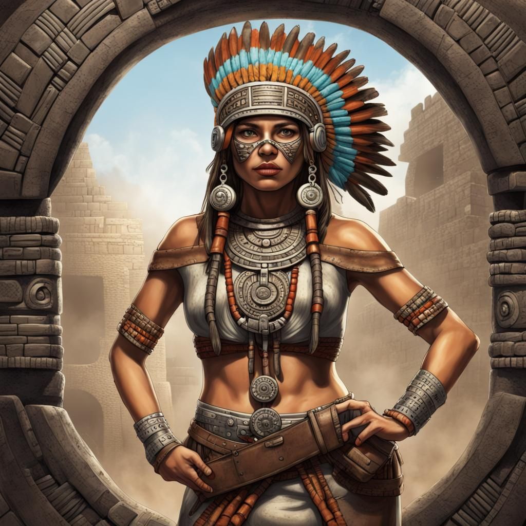 Aztec Spy in the Industrial Age: Detailed Image