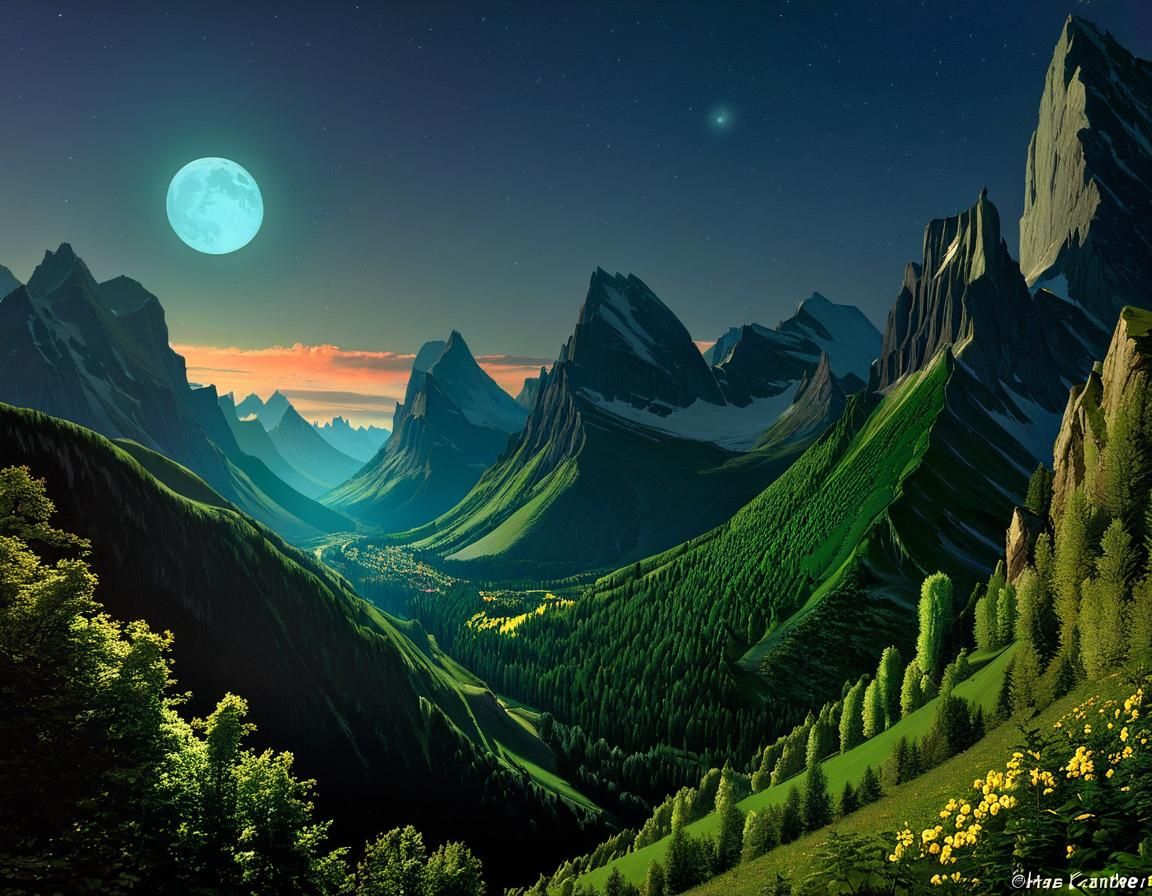 AI Interpretation of Hans Kanters Style