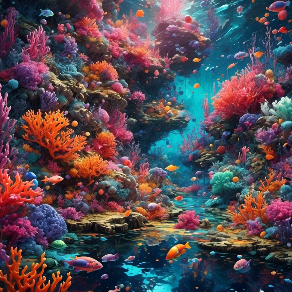 Mesmerizing Coral reef 🪸🪸🪸