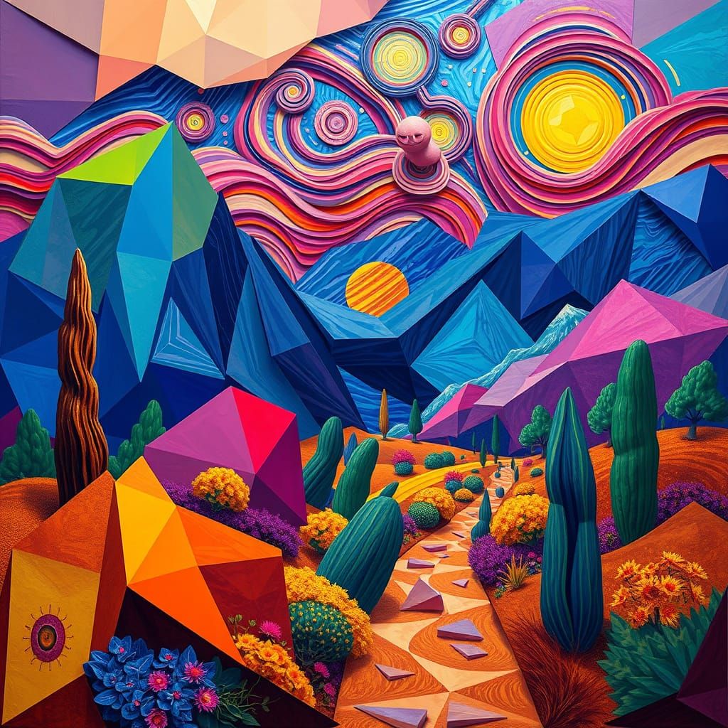 Van Gogh's Dreamlike Cubist Masterpiece