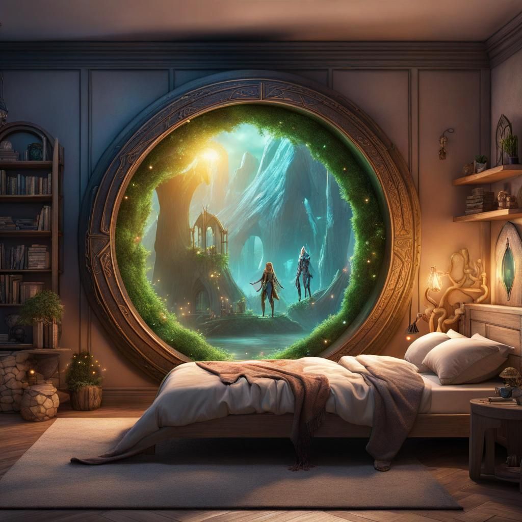 Elven Portal Opens in Bedroom