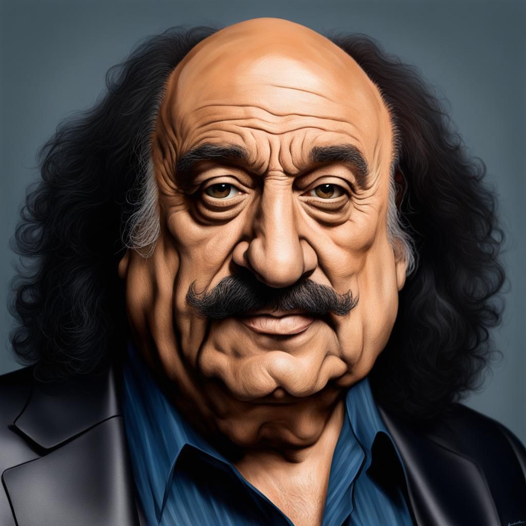 Realistic Danny Devito as Ron Jeremy