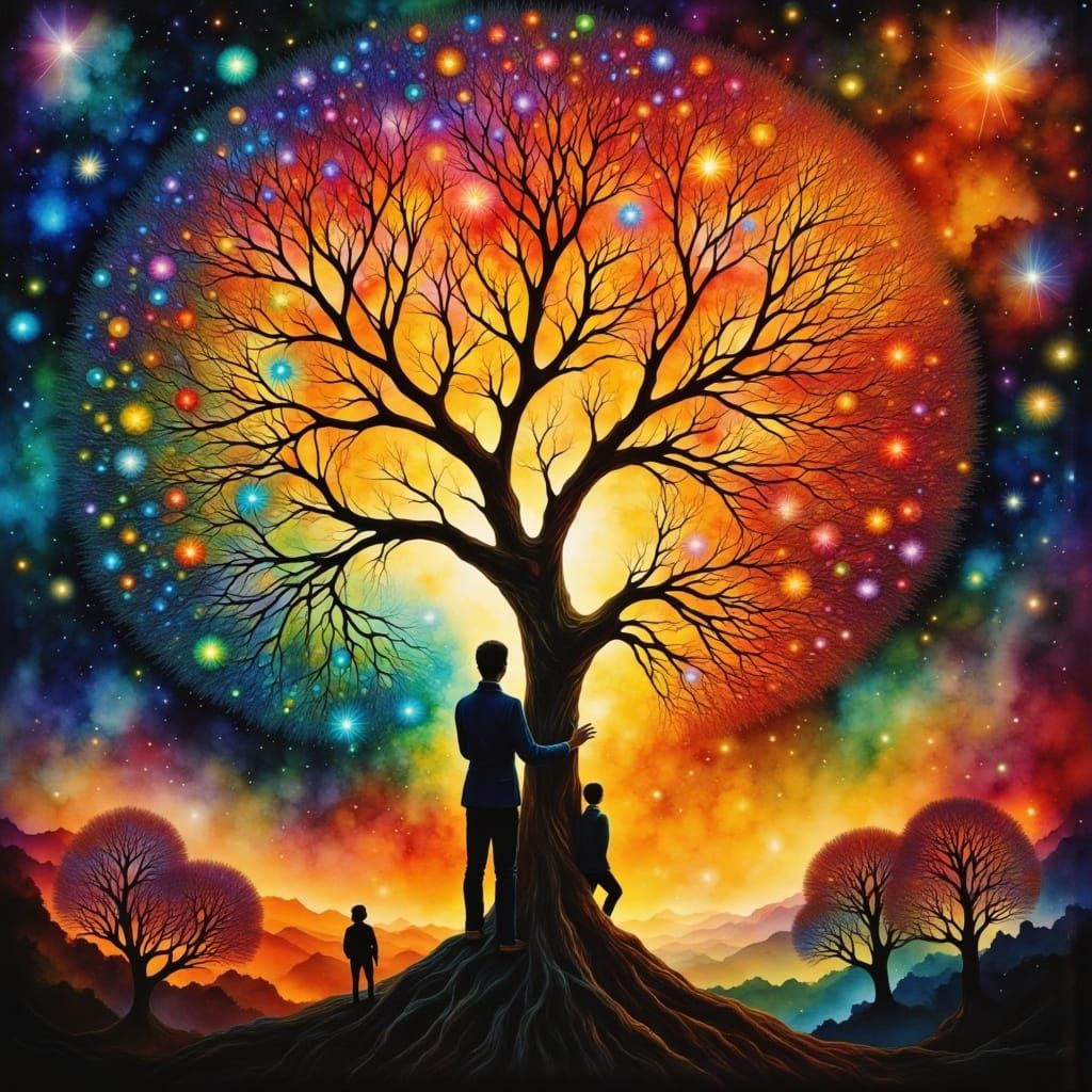 Flickering Flame Ascends to the Stars