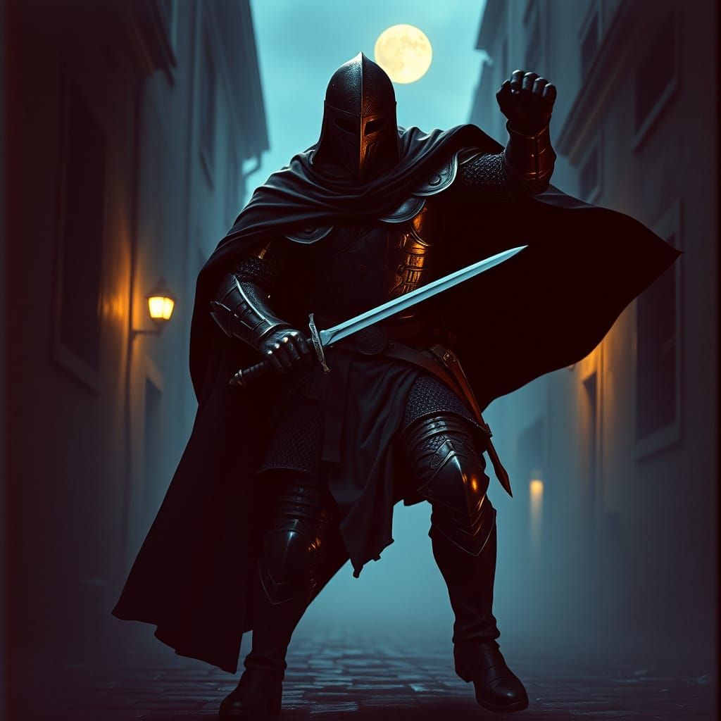 Medieval Crusader in a Mask Fights Crime in a Gritty, Epic C...