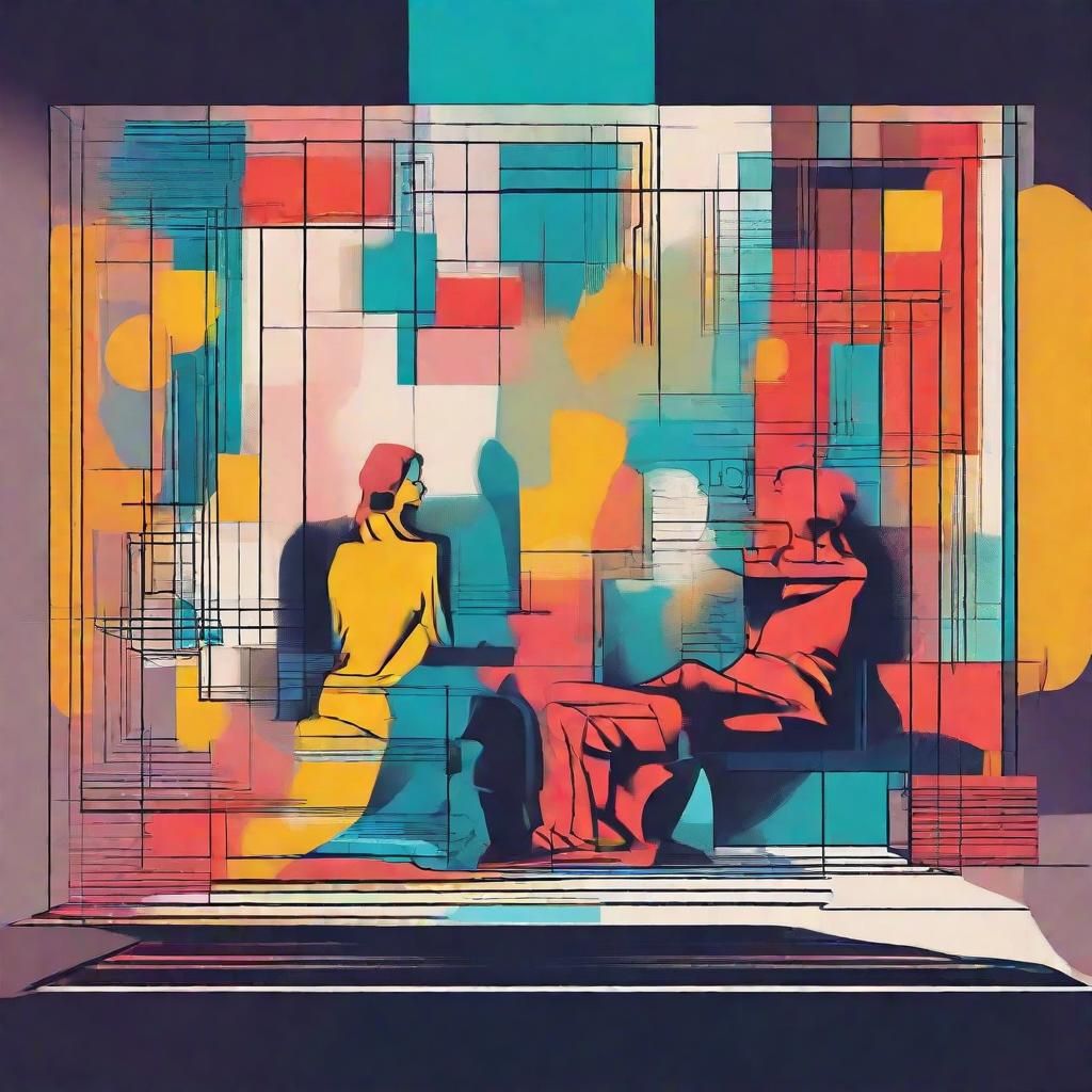 Communicating Calmly: Pop Art Screen Print