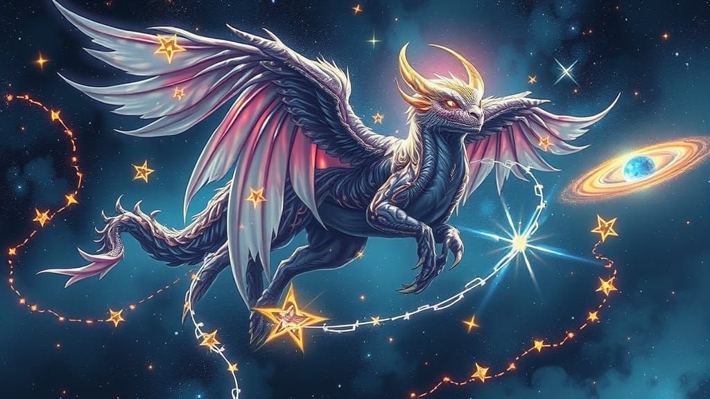 Cosmic Weaver Unfurls Celestial Tapestry