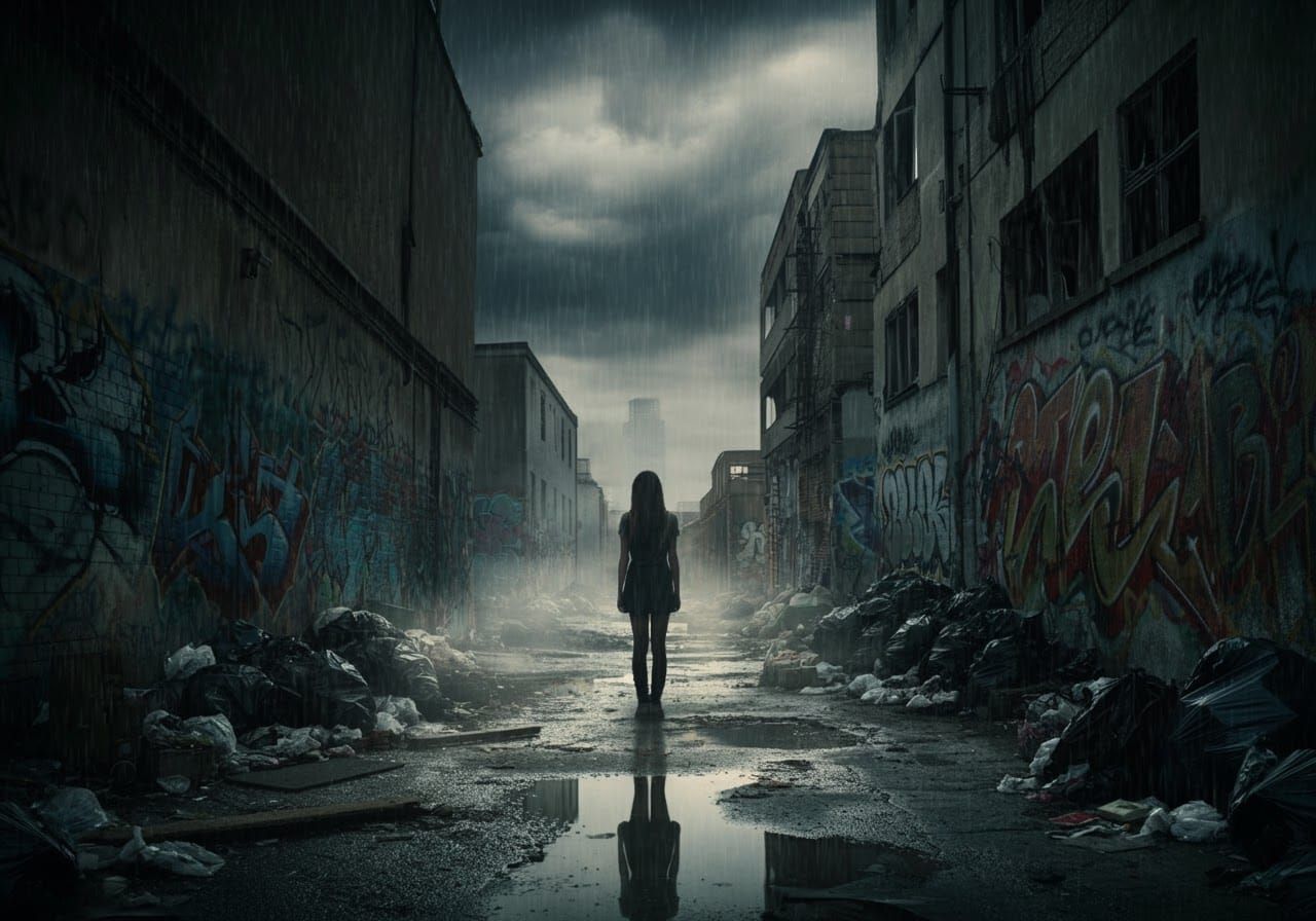 Gritty Urban Sprawl: A Cinematic Vision