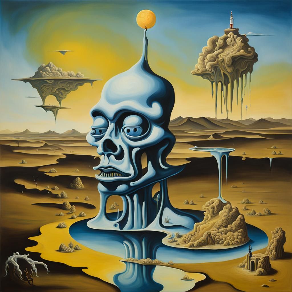 Surreal Twi'lek in Salvador Dali Style