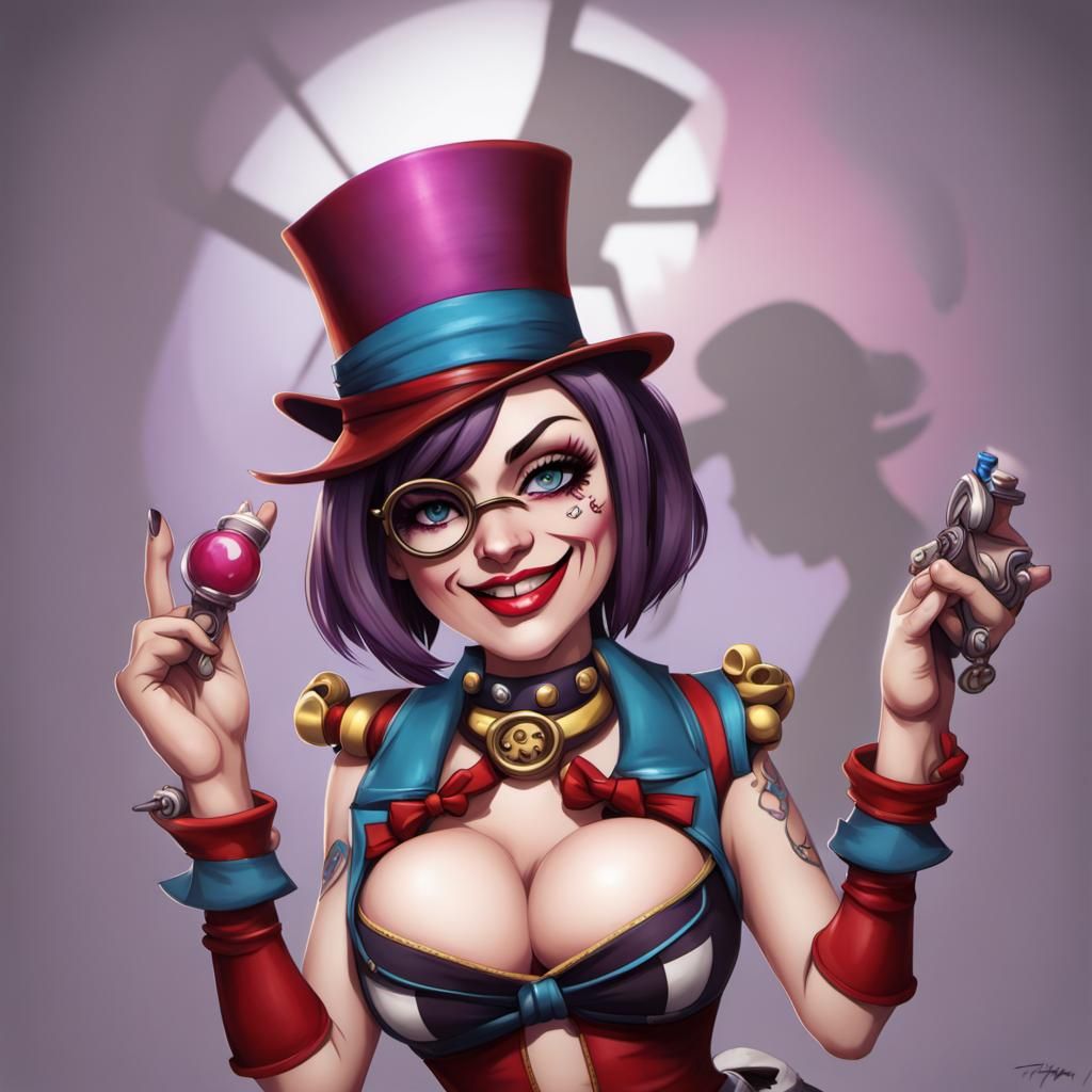 Mad Moxxi Character Illustration