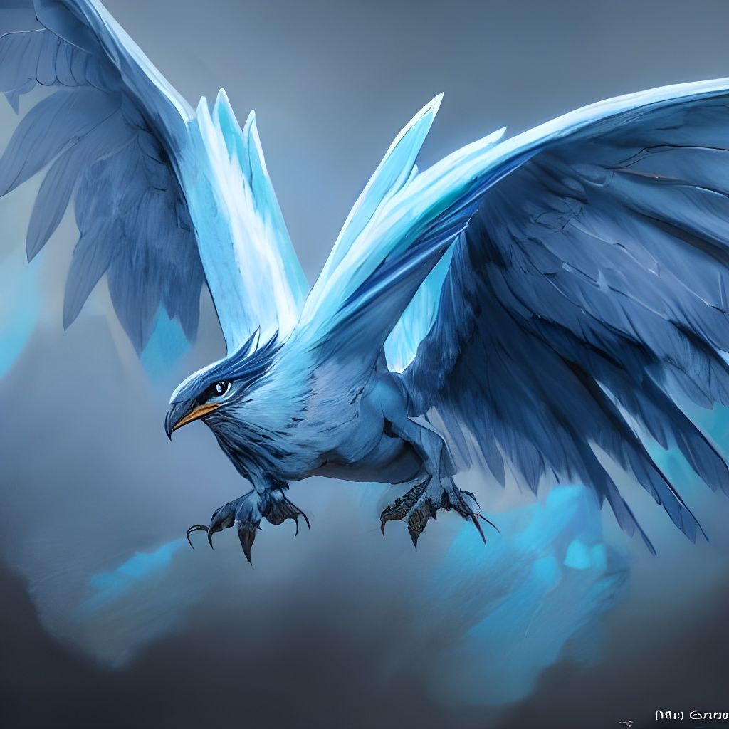 Articuno: Avian Pokémon Concept Art