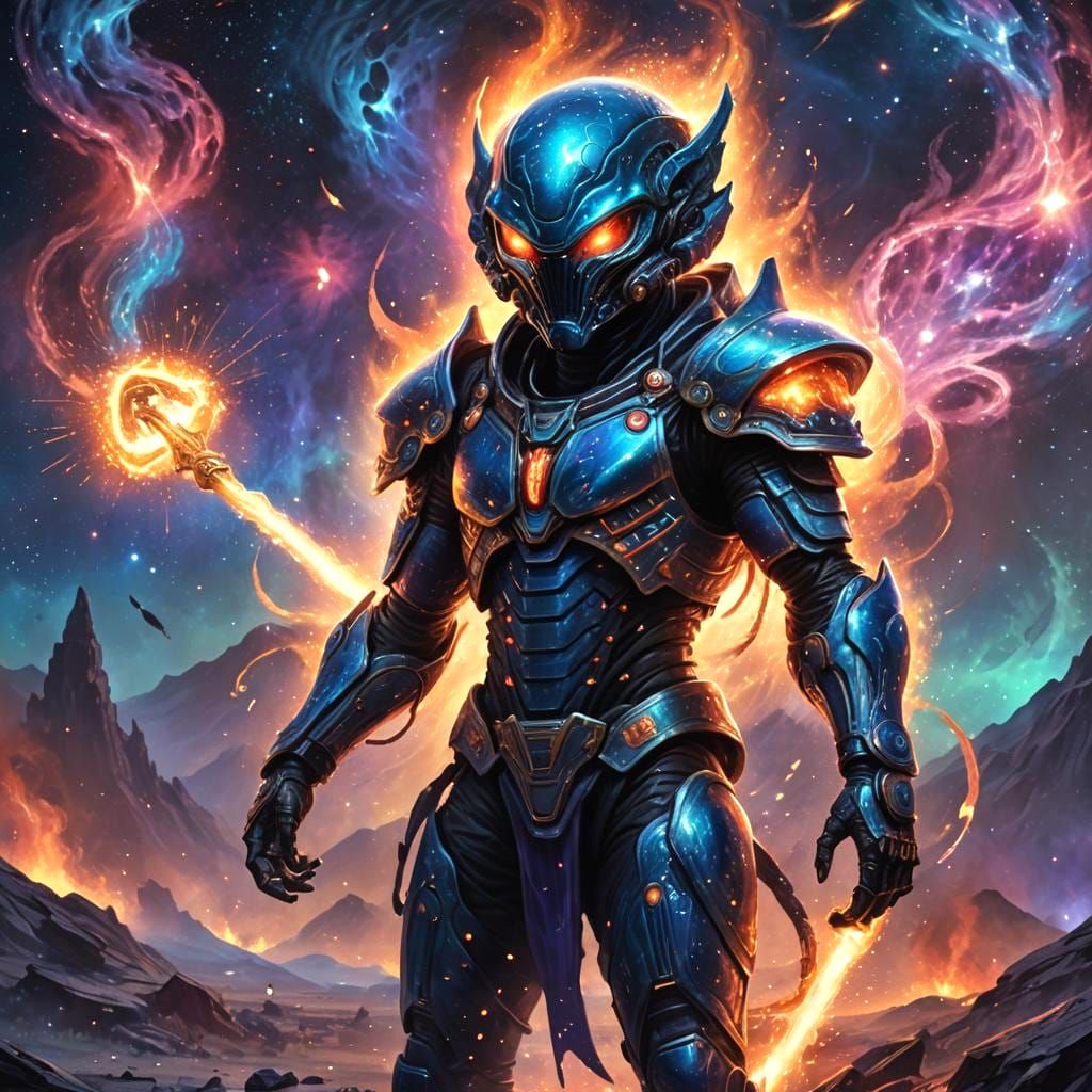 Surreal Battlefield Scene with Open Door as Matte Painting