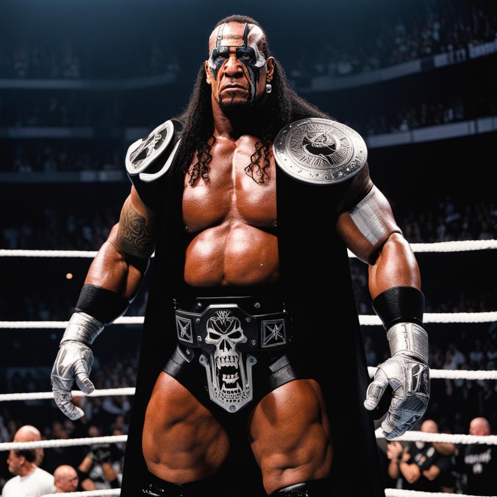 Cyborg Undertaker: A Futuristic Wrestling Icon