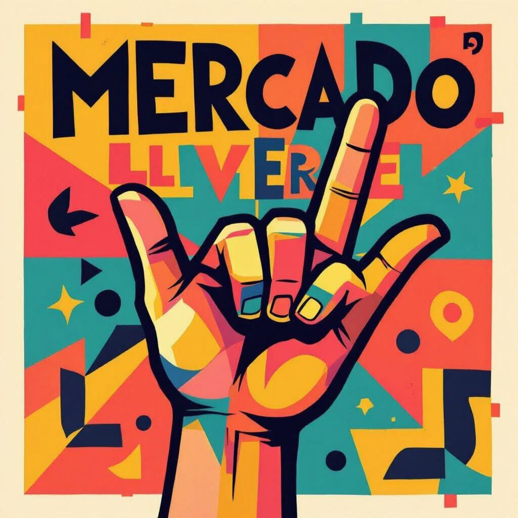 Hang Loose Logo in Futura Pixel Art Style