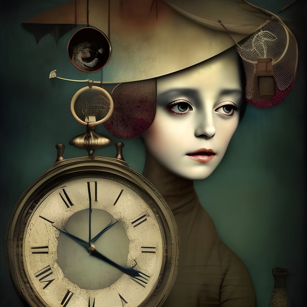 Surreal Time Passage Inspired by Welz-Stein