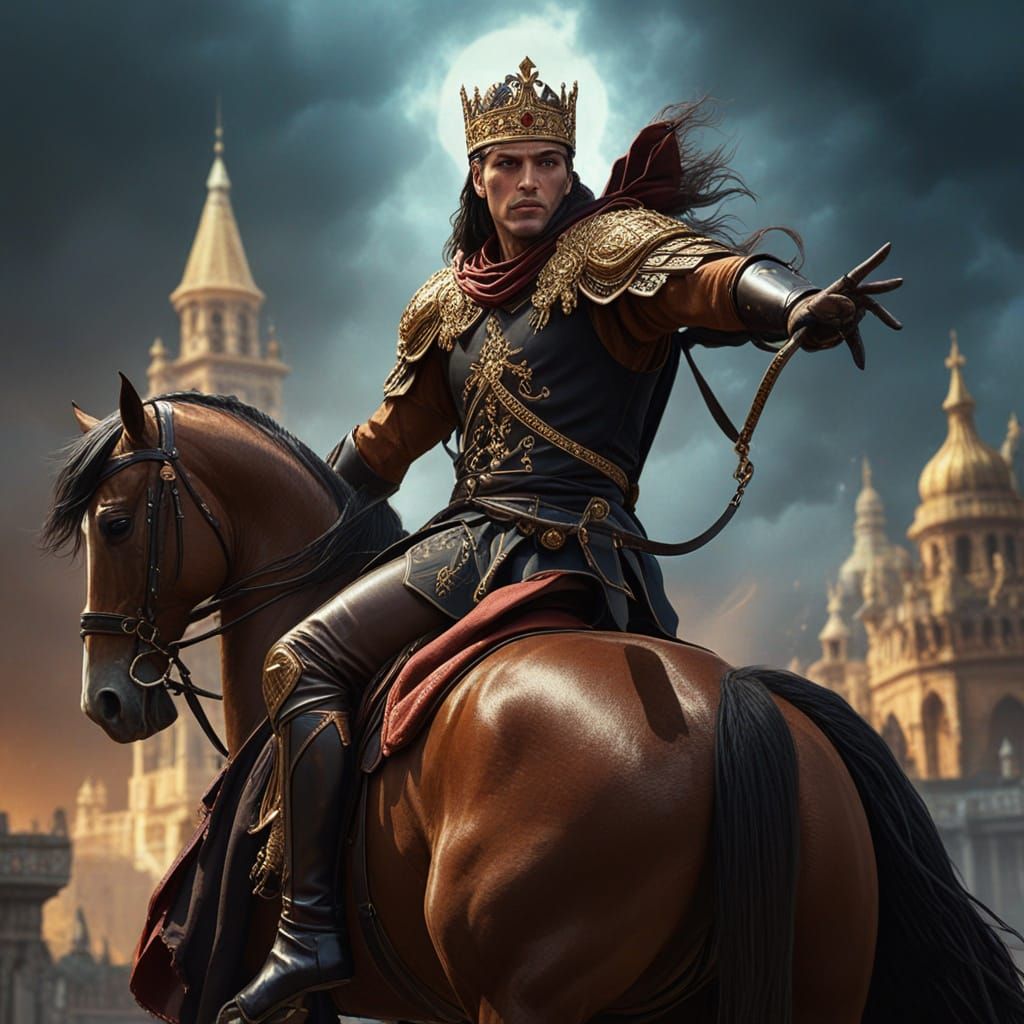 Majestic Centaur King in Fantasy Realism