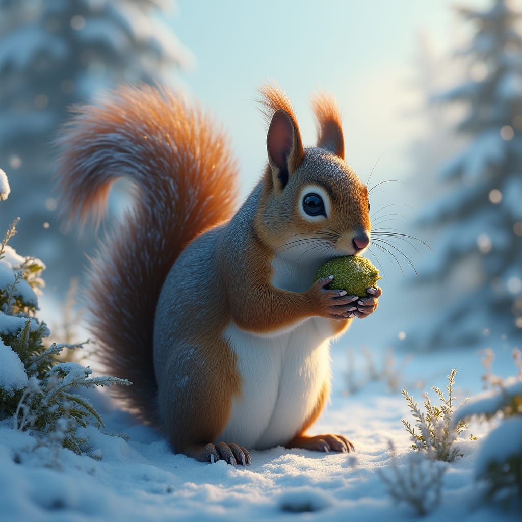 Ice Age Squirrel Guards Seeds Near Doomsday Vault