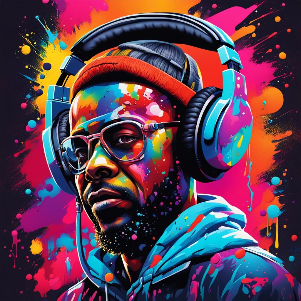 Graffiti Art Celebrates Media Platform Anniversary