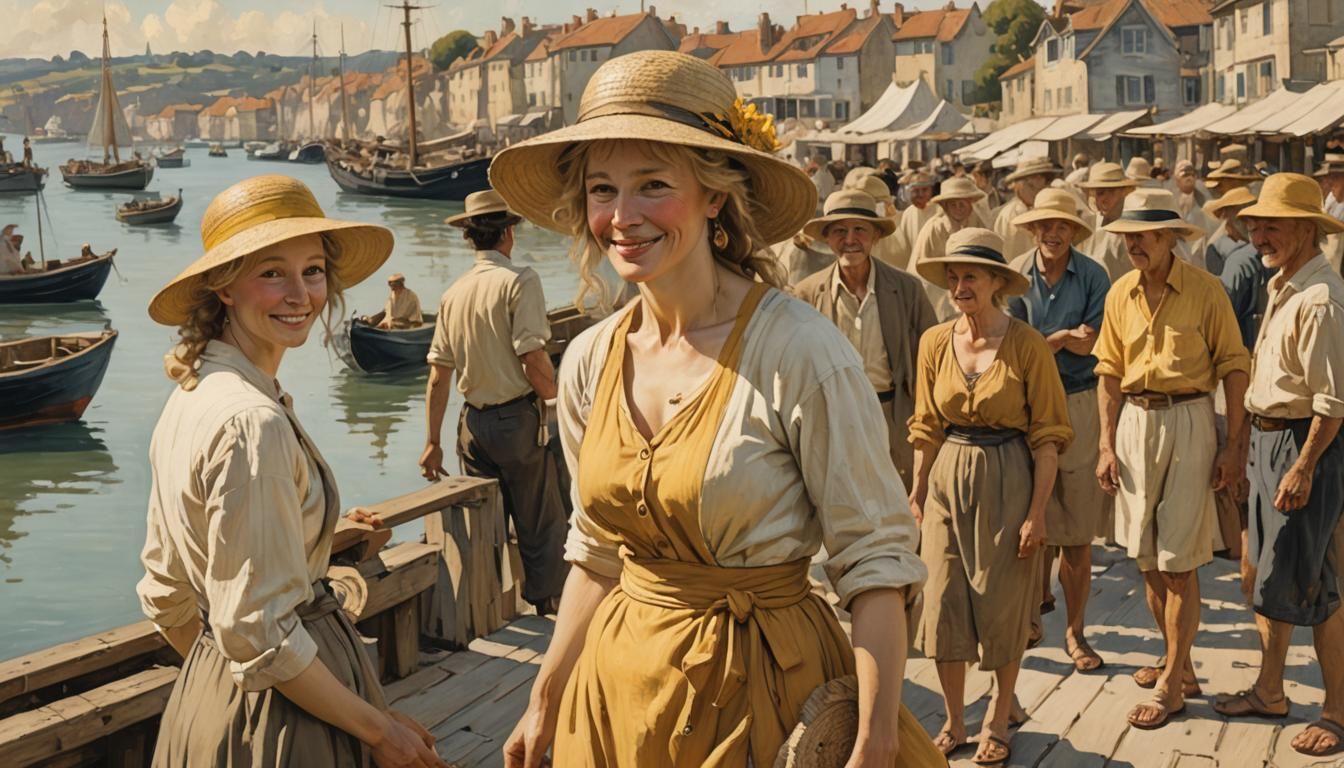 Composite Image in Varied Artistic Styles