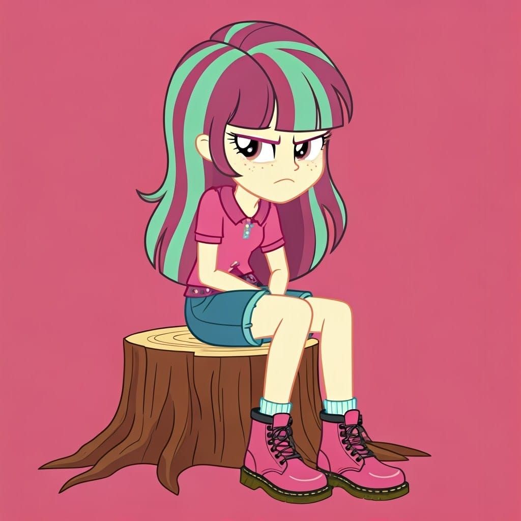 Humanized Sour Sweet from My Little Pony