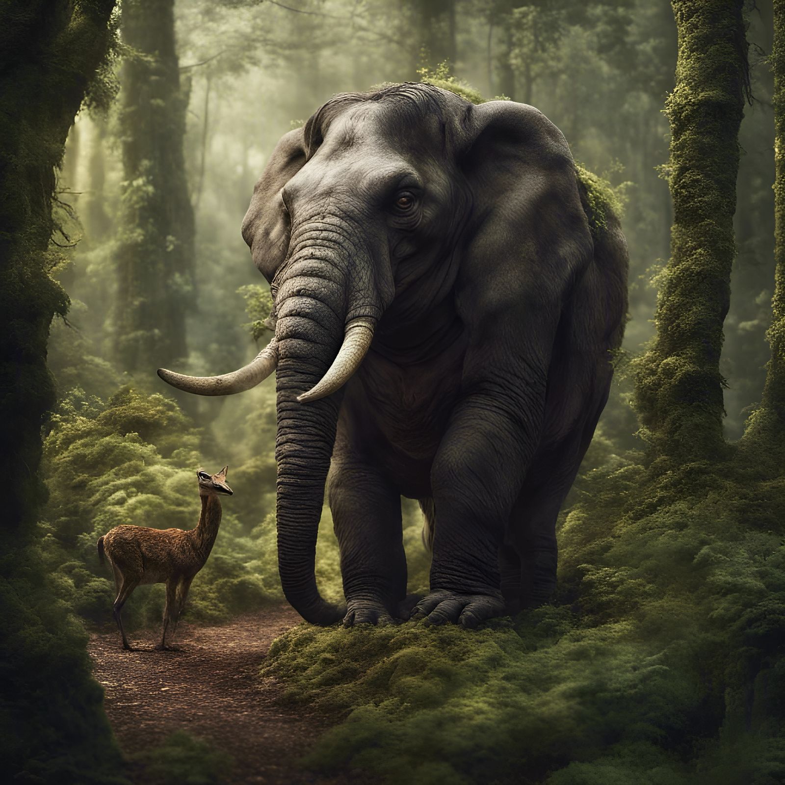 'Bambi' and 'Sarah' - (am I supposed to tell?)