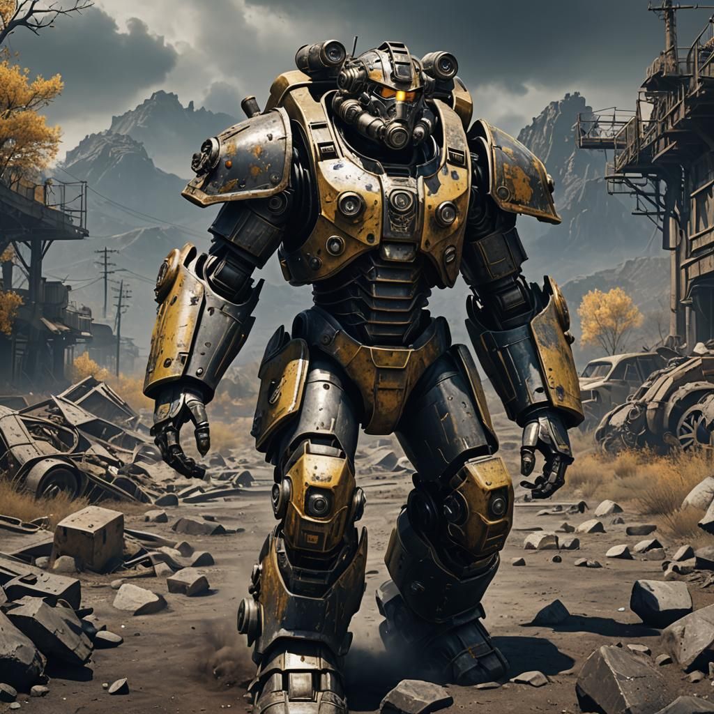 T60 Power Armour Hits the Griddy