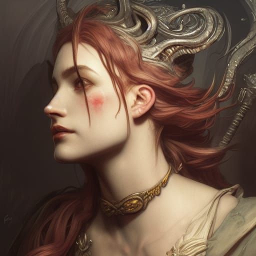 Krul Tepes Portrait in Gustave Dore Style