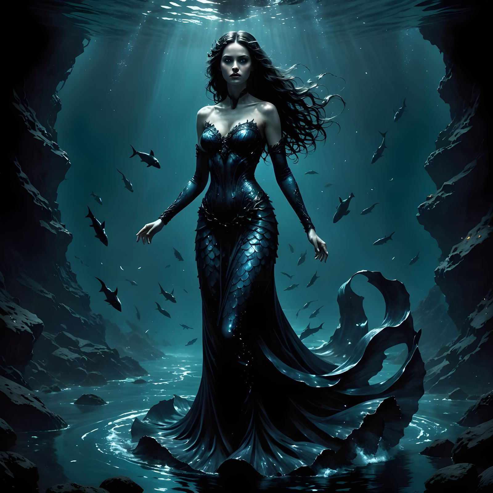 Mysterious Siren Descends to Alien Craft