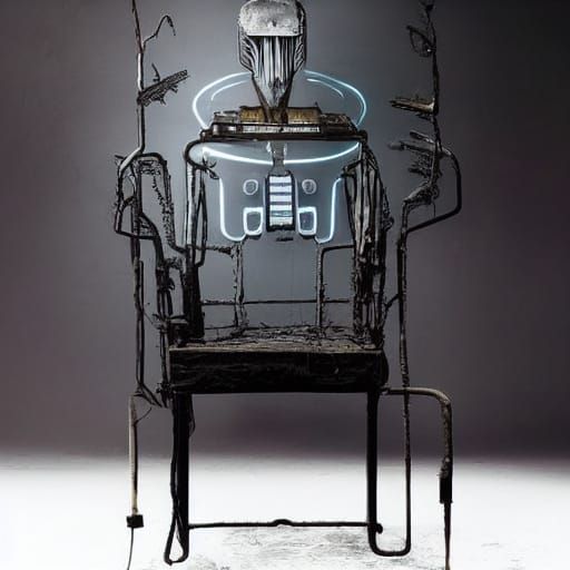 Robot Archetype Inspired by Carl Jung, Beksinski & Giger