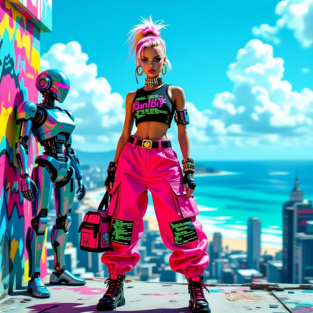punk cyborg