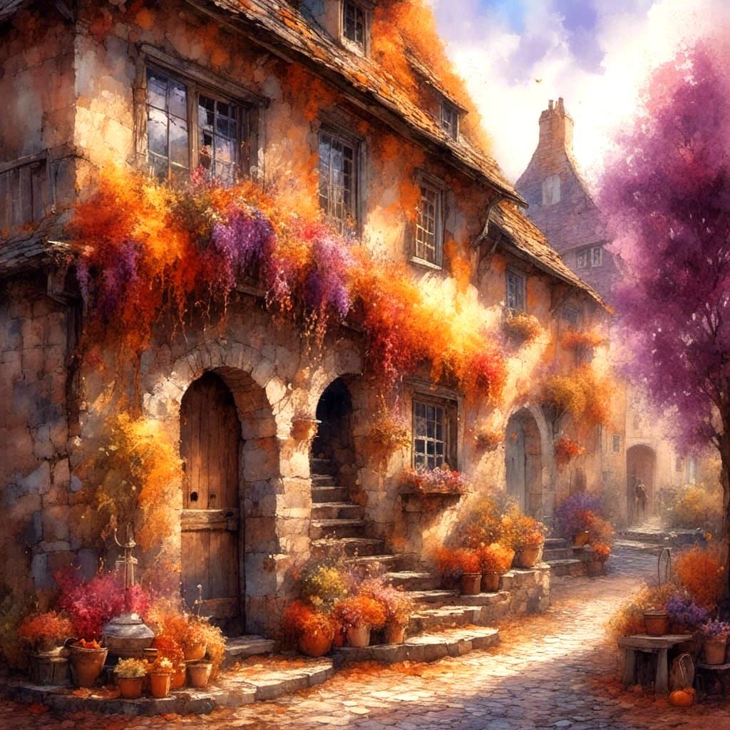 Colors Can Still Sparkle in the November Sunshine