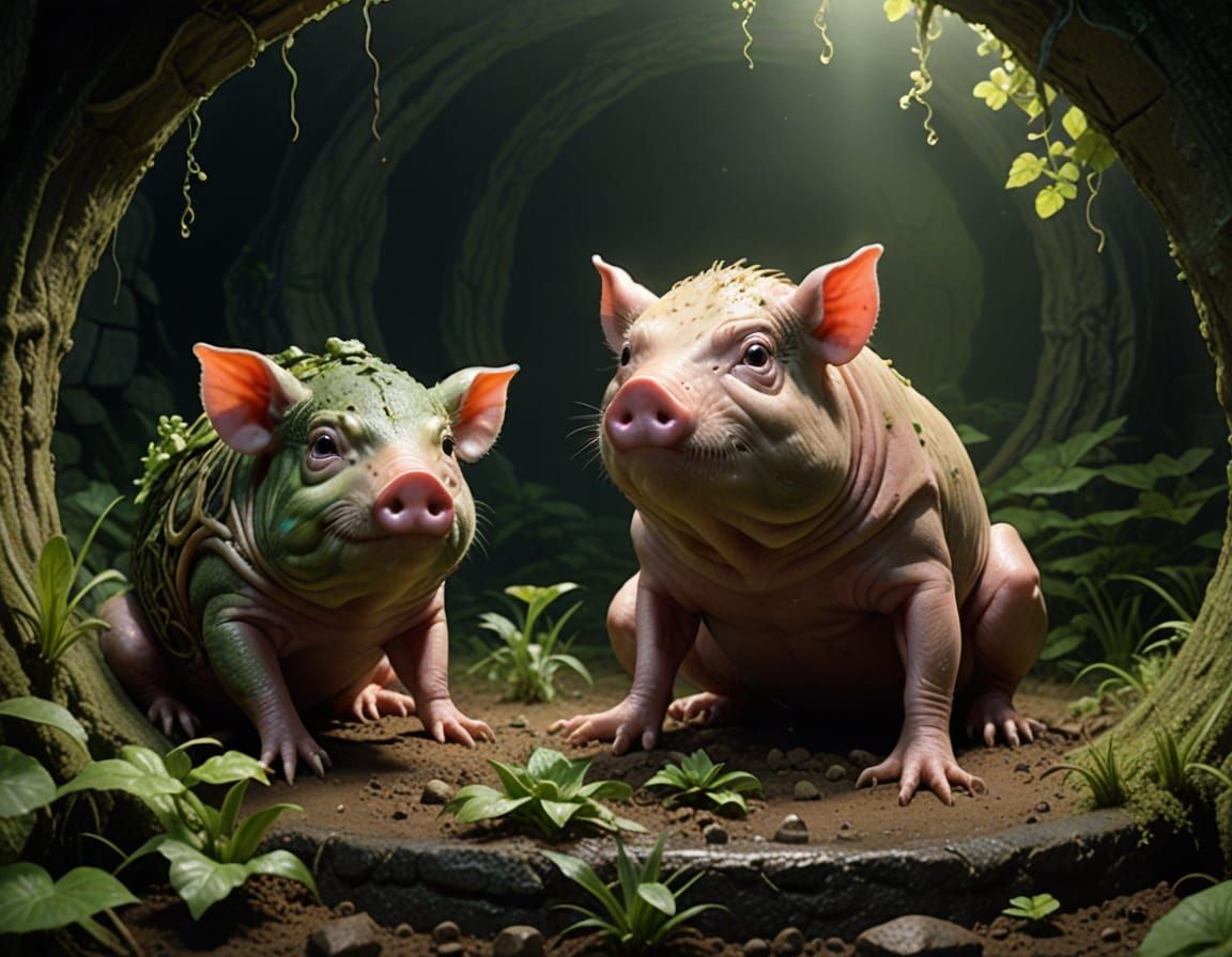 Frog/Pig Hybrid, Science Gone Too Far