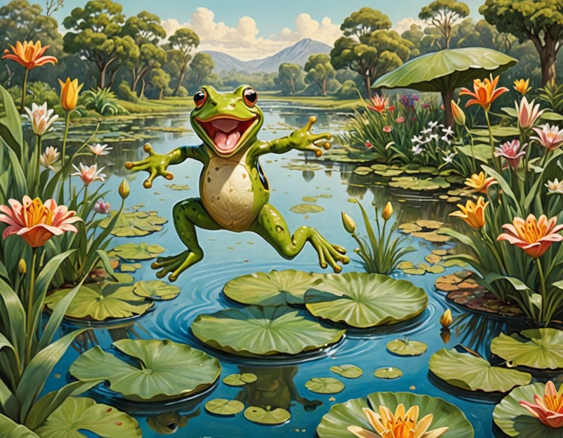 Frog Leap, Kangaroo Bound, Jack-in-the-Box Joy