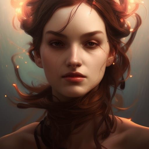 Detailed Lilith Portrait in Artgerm Style