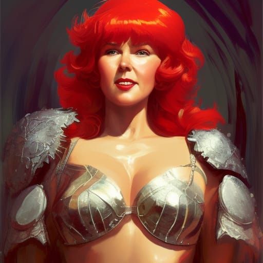 Hyperdetailed Portrait in a Splash Art Style