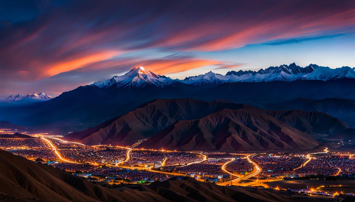 El Misti Mountain Panorama, Arequipa, Peru